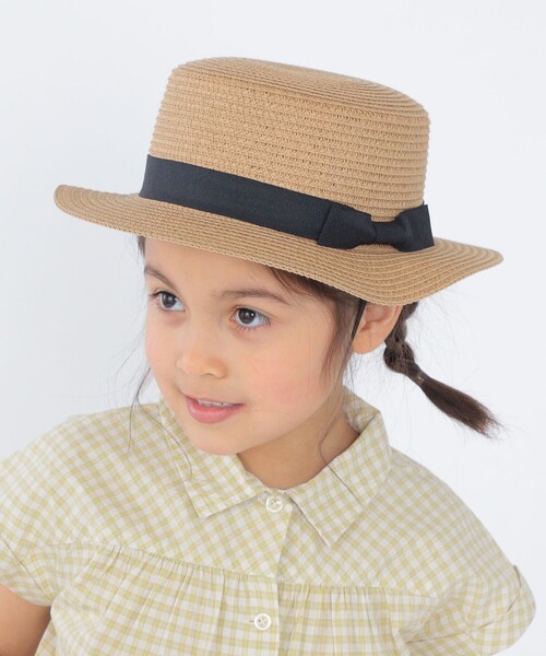 SHIPS(シップス)の「SHIPS KIDS:ブレード ハット(ハット・キッズ・ナチュラル・ONE SIZE)」の2枚目の写真