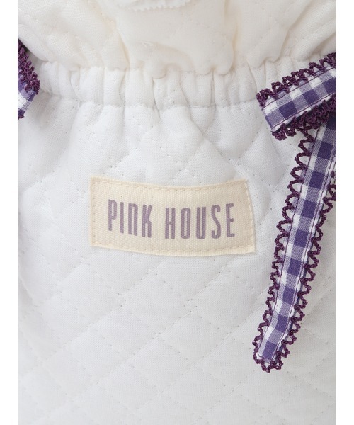 PINK HOUSE（ピンクハウス）の「ラベンダー刺繍入りキルティング
