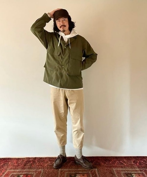 BILL WALL LEATHER(ビルウォールレザー)の「Bill Wall Leather / 別注 Hooded Pullover(パーカー・メンズ・グレー/ホワイト・SMALL/MEDIUM/LARGE/X-LARGE/XX-LARGE)」の15枚目の写真