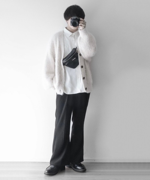 DEVICE（デバイス）の「【WEARISTA いつき×DEVICE コラボ】Rename ミニプレート フェイクレザー ウエストバッグ/ボディバッグ ショルダーバッグ（ボディバッグ/ウエストポーチ・メンズ・ブラック・FREE）」の11枚目の写真