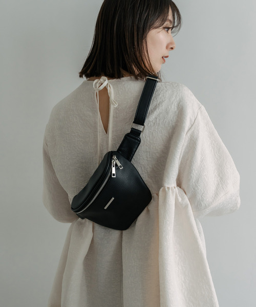 DEVICE（デバイス）の「【WEARISTA いつき×DEVICE コラボ】Rename ミニプレート フェイクレザー ウエストバッグ/ボディバッグ ショルダーバッグ（ボディバッグ/ウエストポーチ・メンズ・ブラック・FREE）」の20枚目の写真