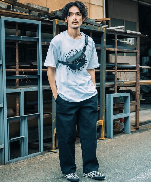 DEVICE（デバイス）の「【WEARISTA いつき×DEVICE コラボ】Rename ミニプレート フェイクレザー ウエストバッグ/ボディバッグ ショルダーバッグ（ボディバッグ/ウエストポーチ・メンズ・ブラック・FREE）」の14枚目の写真