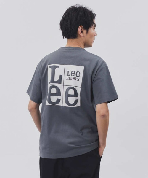 Lee(リー)の「【Lee】バックスクエアロゴTEE(Tシャツ/カットソー・メンズ・ダークグレー・L/XL/M)」の1枚目の写真