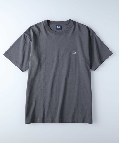 Lee(リー)の「【Lee】バックスクエアロゴTEE(Tシャツ/カットソー・メンズ・ダークグレー・L/XL/M)」の2枚目の写真