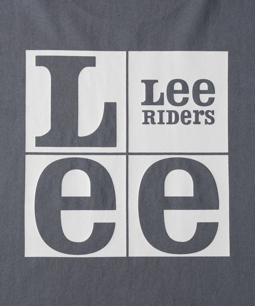 Lee(リー)の「【Lee】バックスクエアロゴTEE(Tシャツ/カットソー・メンズ・ダークグレー・L/XL/M)」の3枚目の写真