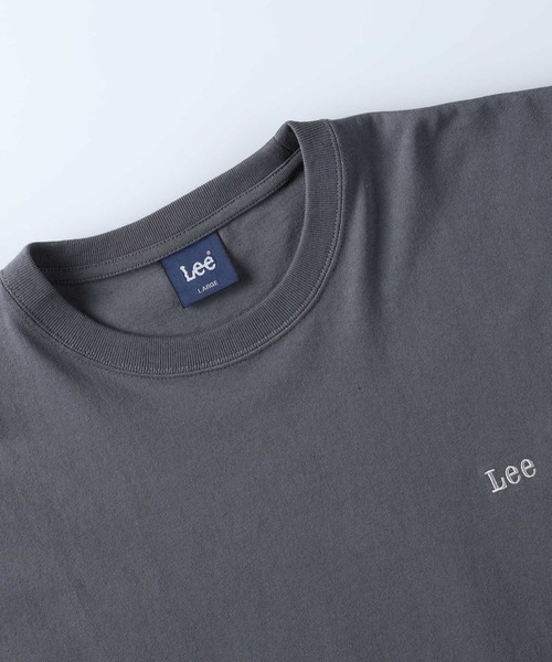 Lee(リー)の「【Lee】バックスクエアロゴTEE(Tシャツ/カットソー・メンズ・ダークグレー・L/XL/M)」の5枚目の写真