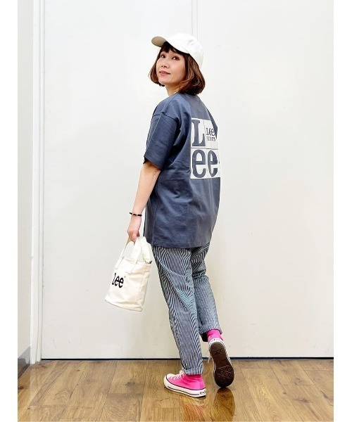 Lee(リー)の「【Lee】バックスクエアロゴTEE(Tシャツ/カットソー・メンズ・ダークグレー・L/XL/M)」の14枚目の写真