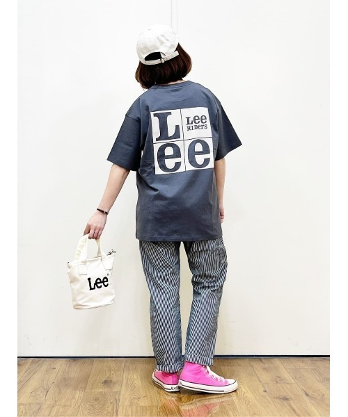Lee(リー)の「【Lee】バックスクエアロゴTEE(Tシャツ/カットソー・メンズ・ダークグレー・L/XL/M)」の15枚目の写真