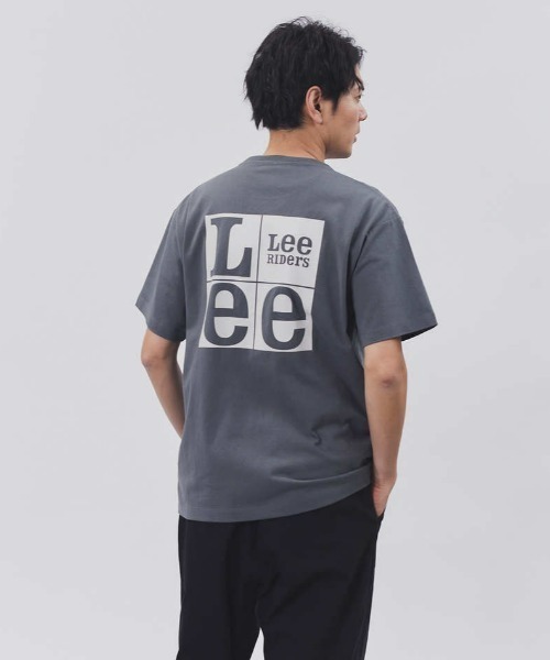 Lee(リー)の「【Lee】バックスクエアロゴTEE(Tシャツ/カットソー・メンズ・ダークグレー・L/XL/M)」の16枚目の写真