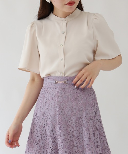 ASTORIA ODIER(アストリアオディール)の「マルチボタンブラウス(シャツ/ブラウス・レディース・ピンクベージュ/サックスブルー/ラベンダー/ベージュ/ホワイト・SMALL/MEDIUM/LARGE)」の13枚目の写真