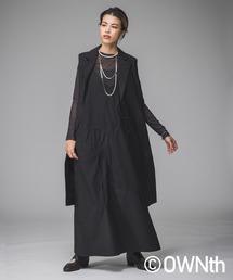 OWNth（オンス）の「アシメドッキングワンピース（ワンピース）」