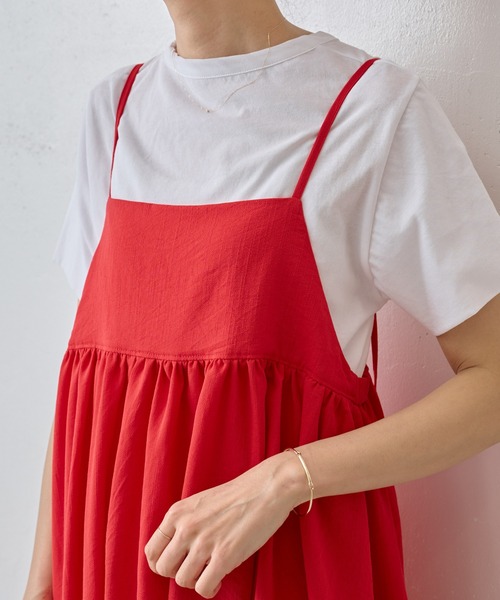 BEARDSLEY（ビアズリー）の「強撚Tシャツ（Tシャツ/カットソー・レディース・ホワイト/ブラック・FREE）」の7枚目の写真