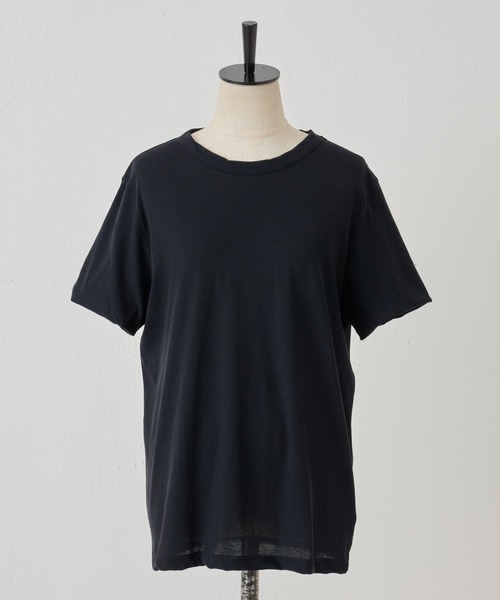 BEARDSLEY（ビアズリー）の「強撚Tシャツ（Tシャツ/カットソー・レディース・ホワイト/ブラック・FREE）」の16枚目の写真