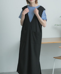 FORK&SPOON | FORK&SPOON　カットツイル2WAYジャンパースカート(ワンピース)