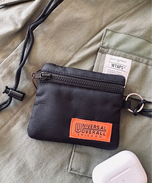 UNIVERSAL OVERALL(ユニバーサルオーバーオール)の「UNIVERSAL OVERALL / マルチコインケース / UV383QG(ショルダーバッグ・レディース・その他/カーキ/ブラック・ONESIZE)」の2枚目の写真