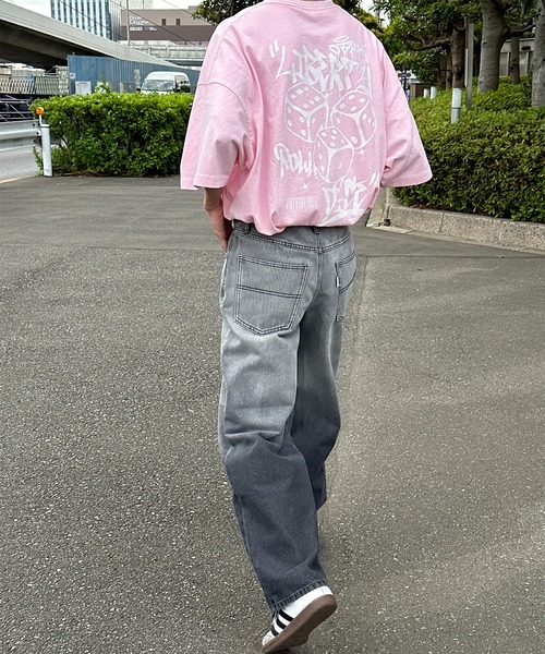 Perushu(ペルーシュ)の「グラデーションブラックデニム(デニムパンツ・メンズ・ブラック・SMALL/LARGE/MEDIUM)」の18枚目の写真