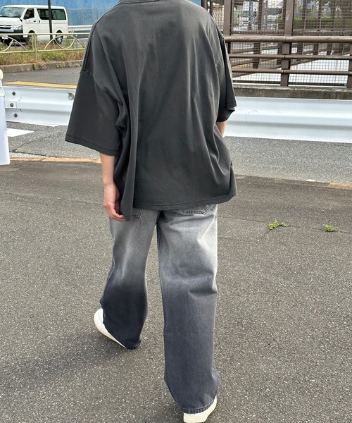 Perushu(ペルーシュ)の「グラデーションブラックデニム(デニムパンツ・メンズ・ブラック・SMALL/LARGE/MEDIUM)」の14枚目の写真