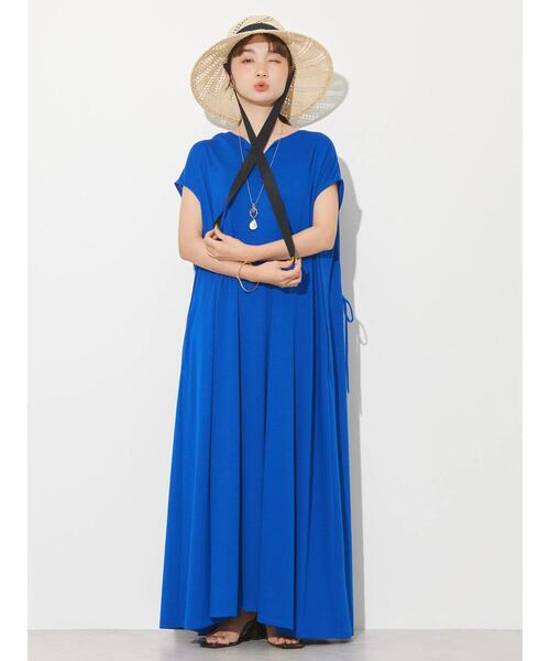 AMERICAN HOLIC(アメリカンホリック)の「スキッパーフレンチスリーブワンピース(ワンピース・レディース・チャコールグレー/ブルー/ブラウン・M/L)」の7枚目の写真