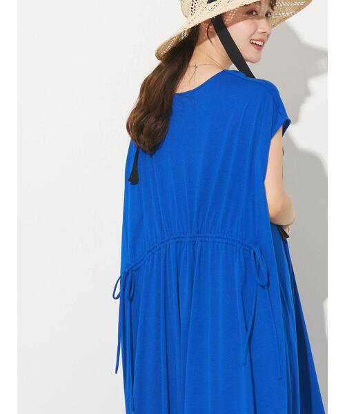 AMERICAN HOLIC(アメリカンホリック)の「スキッパーフレンチスリーブワンピース(ワンピース・レディース・チャコールグレー/ブルー/ブラウン・M/L)」の9枚目の写真