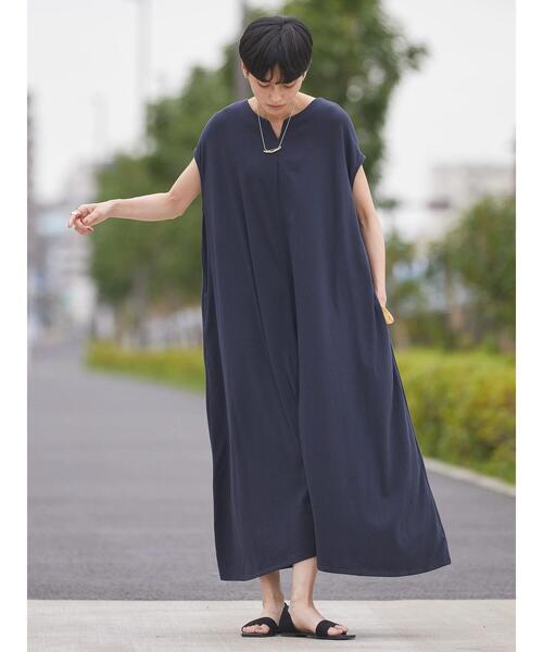 AMERICAN HOLIC(アメリカンホリック)の「スキッパーフレンチスリーブワンピース(ワンピース・レディース・チャコールグレー/ブルー/ブラウン・M/L)」の11枚目の写真