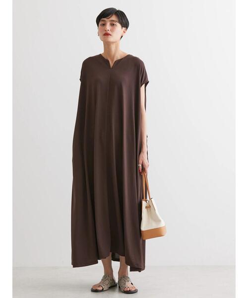 AMERICAN HOLIC(アメリカンホリック)の「スキッパーフレンチスリーブワンピース(ワンピース・レディース・チャコールグレー/ブルー/ブラウン・M/L)」の15枚目の写真