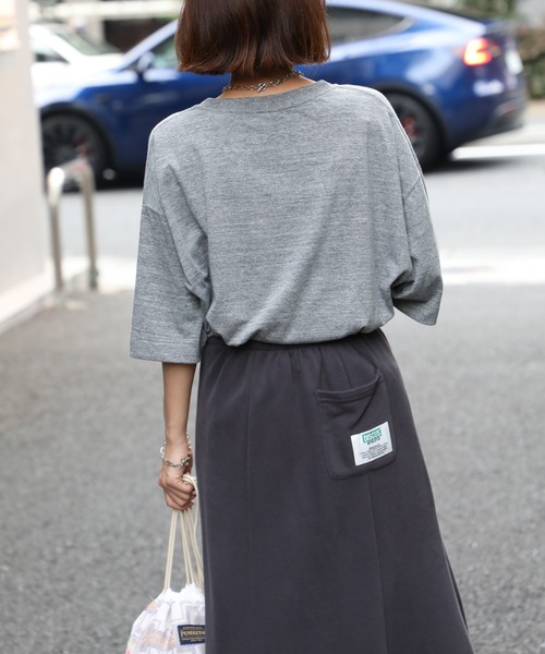 United Athle(ユナイテッドアスレ)の「【United Athle】5.6オンス トライブレンド ビッグシルエット Tシャツ ※1105(Tシャツ/カットソー・メンズ・ヘザーグレー/ブラック/アッシュ/オフホワイト・L/XL/M)」の15枚目の写真