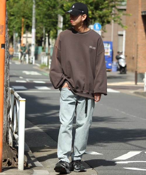 THRASHER（スラッシャー）の「【THRASHER/スラッシャー】ストレッチ ケミカルウォッシュ デニム クライミングバルーンパンツ（デニムパンツ・メンズ・ブラック/ケミカルウォッシュ・LL/M/L）」の17枚目の写真
