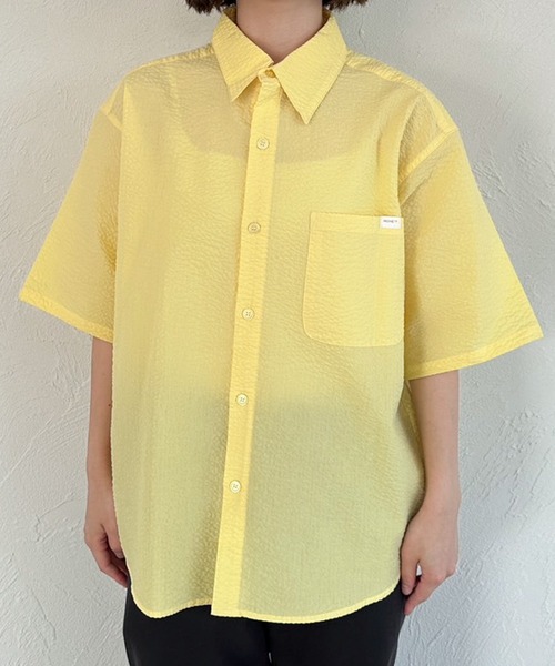 MUHET（ミュエータ）の「シアサッカーシャツ（シャツ/ブラウス）」 - WEAR