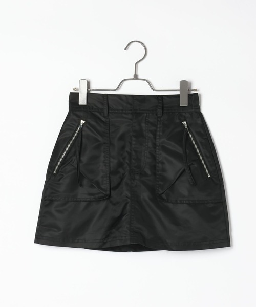 Heather（ヘザー）の「フロントZIPミニスカート 973811