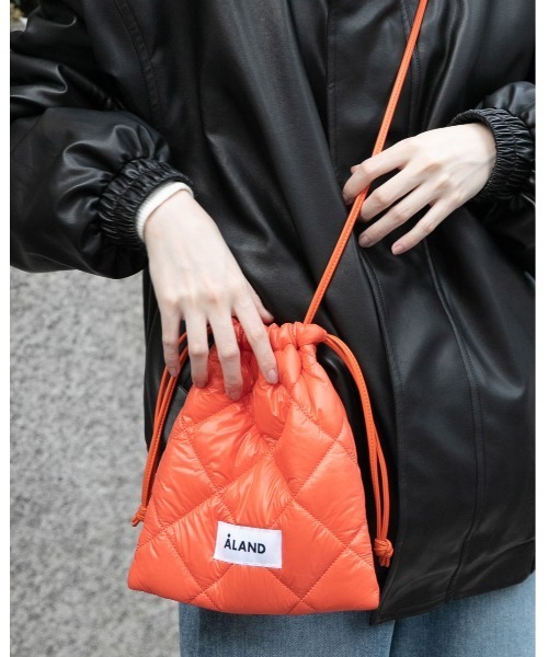 ALAND（エーランド）の「【UNISEX】ALAND／キルティングミニBAG