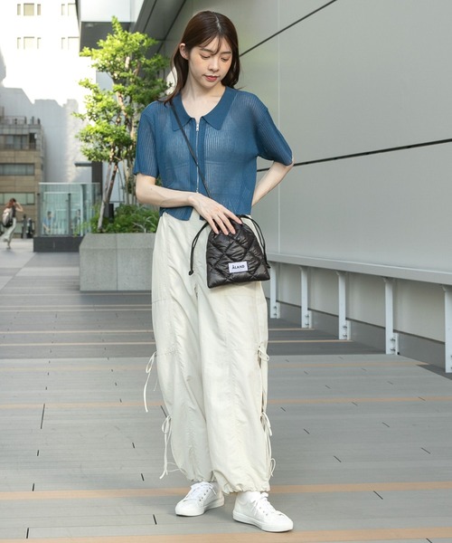 ALAND（エーランド）の「【UNISEX】ALAND／キルティングミニBAG 2974239（ショルダーバッグ・レディース・ホワイト/ベージュ/ブラック/オレンジ/ライトグレー/ピンクベージュ/ライトブルー/グリーン/ブルー/その他8/スカイブルー/シャーベット・ONE SIZE/FREE）」の19枚目の写真