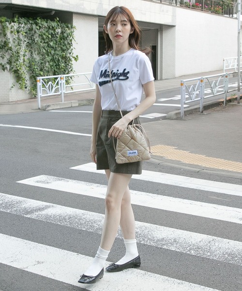 ALAND（エーランド）の「【UNISEX】ALAND／キルティングミニBAG 2974239（ショルダーバッグ・レディース・ホワイト/ベージュ/ブラック/オレンジ/ライトグレー/ピンクベージュ/ライトブルー/グリーン/ブルー/その他8/スカイブルー/シャーベット・ONE SIZE/FREE）」の14枚目の写真