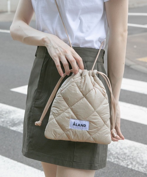 ALAND（エーランド）の「【UNISEX】ALAND／キルティングミニBAG 2974239（ショルダーバッグ・レディース・ホワイト/ベージュ/ブラック/オレンジ/ライトグレー/ピンクベージュ/ライトブルー/グリーン/ブルー/その他8/スカイブルー/シャーベット・ONE SIZE/FREE）」の17枚目の写真
