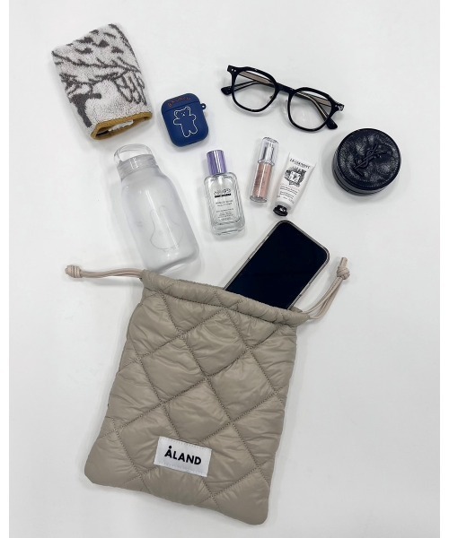 ALAND（エーランド）の「【UNISEX】ALAND／キルティングミニBAG 2974239（ショルダーバッグ・レディース・ホワイト/ベージュ/ブラック/オレンジ/ライトグレー/ピンクベージュ/ライトブルー/グリーン/ブルー/その他8/スカイブルー/シャーベット・ONE SIZE/FREE）」の13枚目の写真