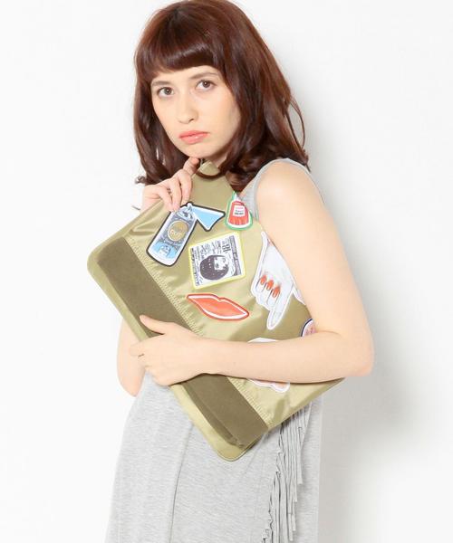 Another Edition(アナザーエディション)の「CASSELINI MA-Iクラッチバック/BC CASSELINI MA-I CLT(クラッチバッグ・レディース・オリーブ/ネイビー・フリー)」の11枚目の写真