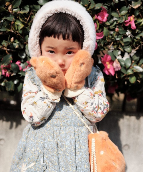 Casselini（キャセリーニ）の「Casselini キッズ リバーシブルイヤマフ 232-110715（イヤーマフ・キッズ・ベージュ/ブラック/ホワイト・FREE）」の4枚目の写真