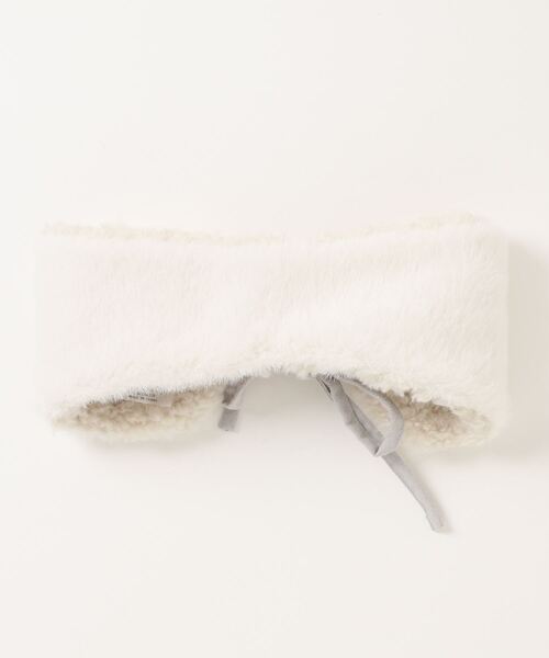 Casselini（キャセリーニ）の「Casselini キッズ リバーシブルイヤマフ 232-110715（イヤーマフ・キッズ・ベージュ/ブラック/ホワイト・FREE）」の12枚目の写真