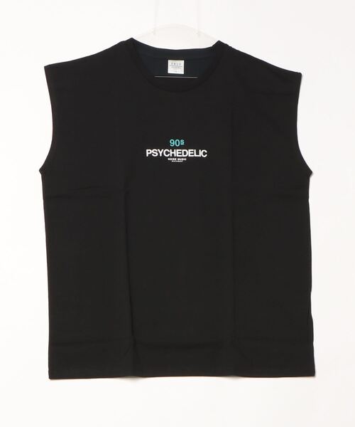 FUNALIVE（ファンアライブ）の「ワイドノースリーブ（タンクトップ・メンズ・ピンク/グリーン系2/グリーン系3/レッド/ターコイズブルー/グリーン/ブルー系2/ホワイト系3/ブラック系5/ホワイト/ブラック/ブラック系2/ライトブラック/ブラック系その他3/ブラック系6/ブルー系その他2/インディゴブルー/ブルー系/ブラック系3・M/L/LL）」の10枚目の写真