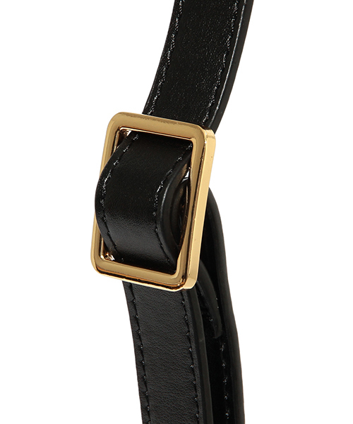 Demi-Luxe BEAMS（デミルクス ビームス）の「Demi-Luxe BEAMS / サイド 型押し 2WAY トートバッグ（トートバッグ・レディース・ブラック・ONE SIZE）」の12枚目の写真