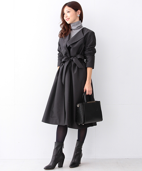 Demi-Luxe BEAMS（デミルクス ビームス）の「Demi-Luxe BEAMS / サイド 型押し 2WAY トートバッグ（トートバッグ・レディース・ブラック・ONE SIZE）」の17枚目の写真