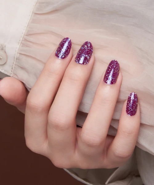 INCOCO（インココ）の「【INCOCO】貼るだけマニキュア -フェイバリット タイム - [I]（ネイルシール/ネイルチップ・レディース・その他1/その他2/パープル系その他/パープル系その他2・ONESIZE）」の5枚目の写真