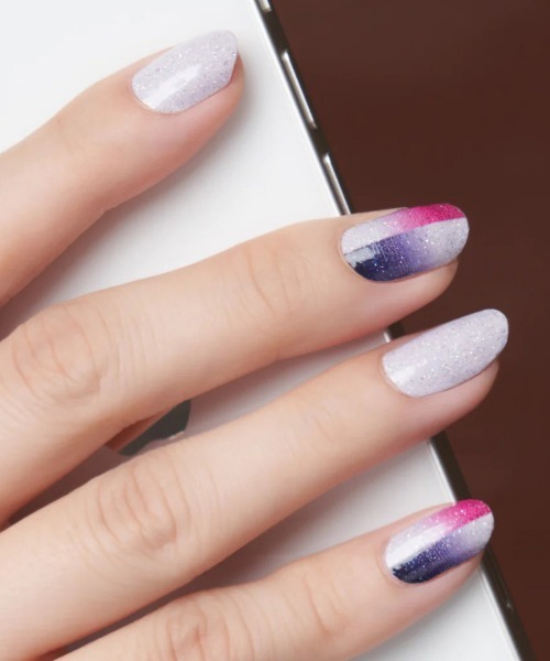 INCOCO（インココ）の「【INCOCO】貼るだけマニキュア -フェイバリット タイム - [I]（ネイルシール/ネイルチップ・レディース・その他1/その他2/パープル系その他/パープル系その他2・ONESIZE）」の9枚目の写真