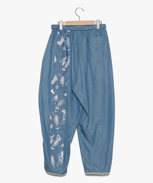 bedsidedrama(ベットサイドドラマ)の「Franken's Relax Pants(デニムパンツ・レディース・サックスブルー・1)」の6枚目の写真