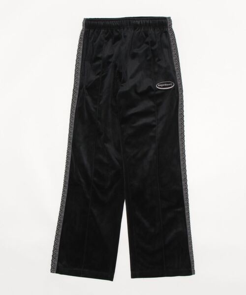 TIMELY WARNING(タイムリーワーニング)の「【Timely Warning】VELOUR TRACK PANTS(その他パンツ・メンズ・ブラック/ブラウン/ネイビー/ライトグレー・L/XL/M)」の1枚目の写真