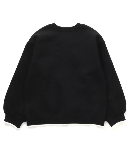 algy（アルジー）の「ALGY10th　ニットカーデ（カーディガン/ボレロ・キッズ・サックスブルー/ブラック/グリーン・XX-SMALL/MEDIUM/SMALL/X-SMALL）」の18枚目の写真