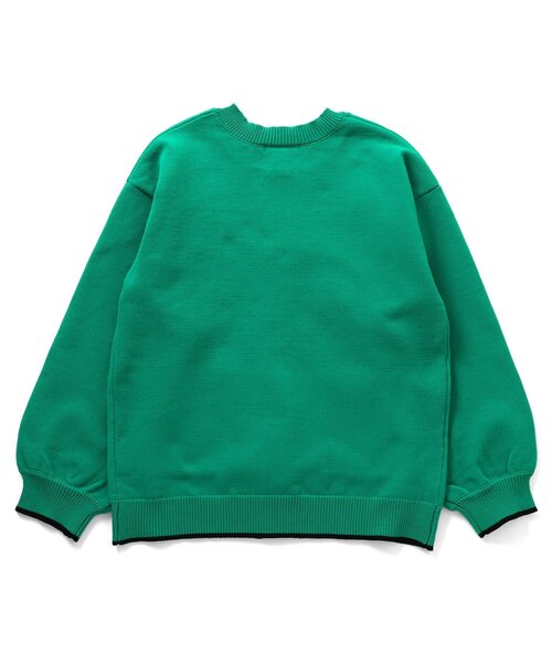 algy（アルジー）の「ALGY10th　ニットカーデ（カーディガン/ボレロ・キッズ・サックスブルー/ブラック/グリーン・XX-SMALL/MEDIUM/SMALL/X-SMALL）」の19枚目の写真