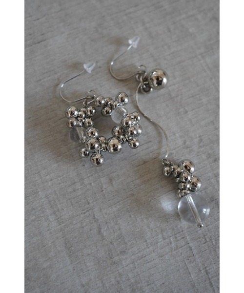 tone(トーン)の「【Agaro】No.373p 天然石 アシンメトリー サージカルステンレスピアス(MA)(ピアス(両耳用)・レディース・その他1/ゴールド/シルバー系その他・FREE)」の11枚目の写真