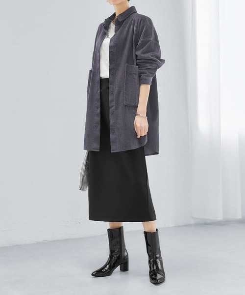 LUXE】コーデュロイシャツジャケット（その他アウター）｜STYLE DELI