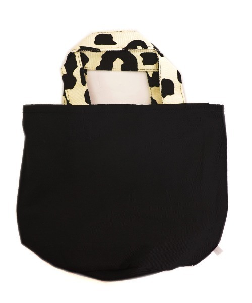 VIBGYOR Women（ヴィブジョー　ウィメン）の「【float】ヒョウ柄 ミニトートバッグ/ハンドバッグ（トートバッグ・レディース・アイボリー・FREE）」の9枚目の写真