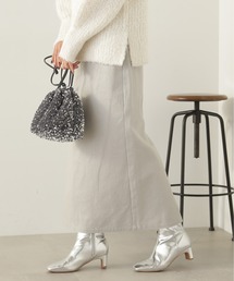 N.（N. Natural Beauty Basic） | 【S Size Line】◆グリッタープリントロングスカート(スカート)